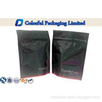 PET / PE stand up pouch packaging for juice / snack food /